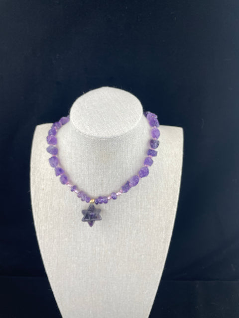 Merkabah: The Cosmic Stone: Vehicle of Light Necklace