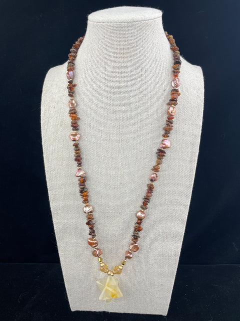 Merkabah: The Cosmic Stone: Vehicle of Light Necklace