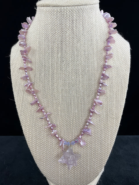 Merkabah: The Cosmic Stone: Vehicle of Light Necklace