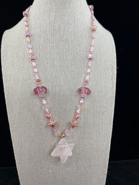 Merkabah: The Cosmic Stone: Vehicle of Light Necklace