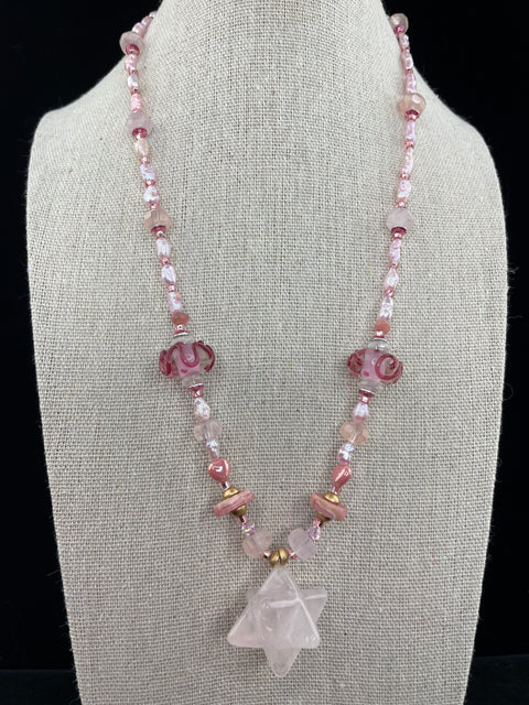 Merkabah: The Cosmic Stone: Vehicle of Light Necklace