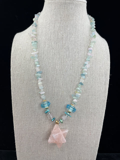 Merkabah: The Cosmic Stone: Vehicle of Light Necklace