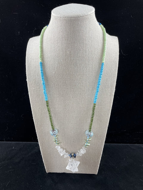 Merkabah: Vehicle of Light: the Star Tetrahedron Necklace